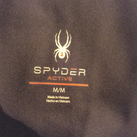 NWT SPYDER ACTIVE leggings, black, pockets, small & medium - Picture 7 of 10